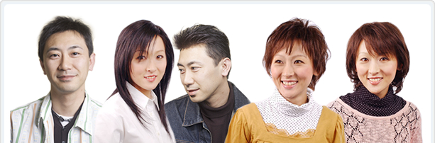 いろいろなかつらをご用意しています